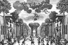 D&eacute;cor de Vigarani pour Ercole amante