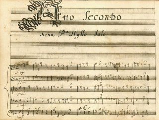 Ercole amante - partition - acte II